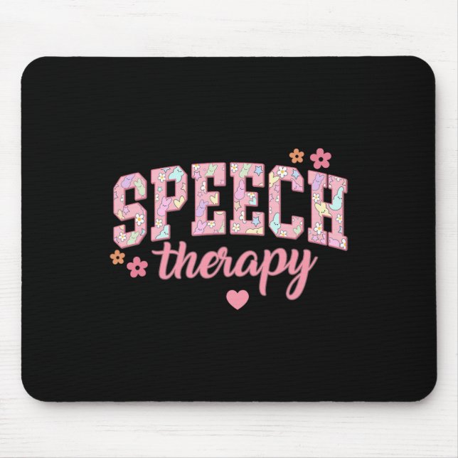 Mousepad Suspensão da Terapia da Comunicação da Páscoa de F (Frente)