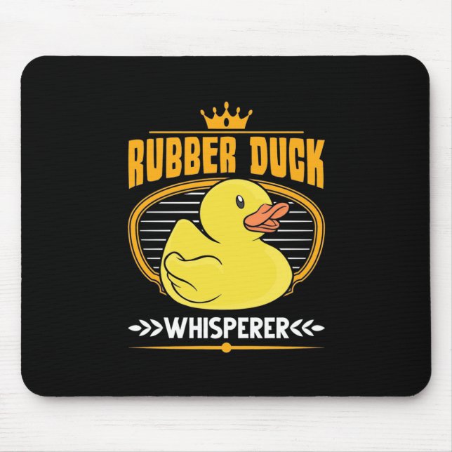 Mousepad Sussurro de Patos de Borracha (Frente)