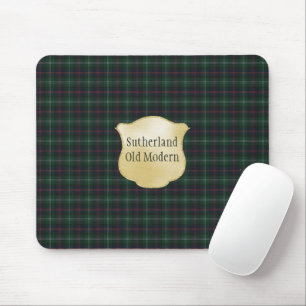Mousepad Sutherland Old Modern Original Scottish Tartan
