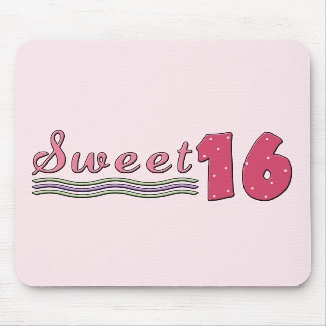 Mousepad Sweet 16Mousepad (Frente)