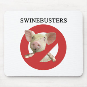 Mousepad Swinebusters!