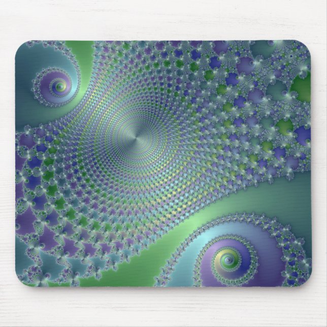 Mousepad Swirler - Bloco de Mão Fractal (Frente)