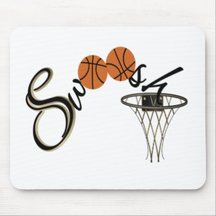 Mousepad Swoosh do basquetebol