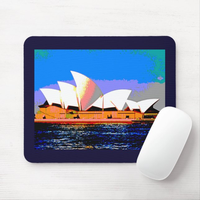 Mousepad Sydney Opera House (Com mouse)