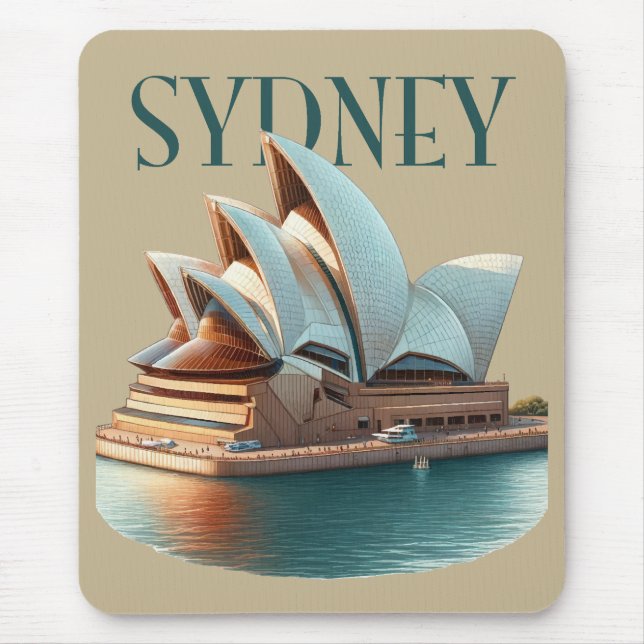 Mousepad Sydney Opera House Austrália (Frente)