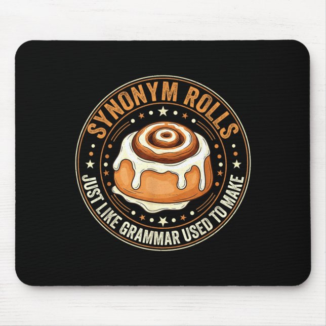 Mousepad Synonym Rolls Just Like Grammar Used To Make Engli (Frente)