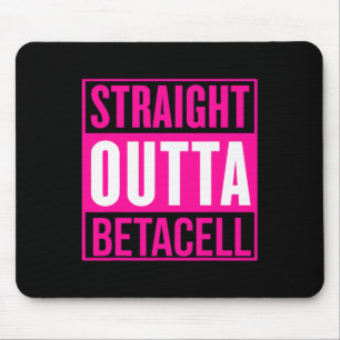 Mousepad T1D Sensibilização para a diabetes tipo 1 Homens M