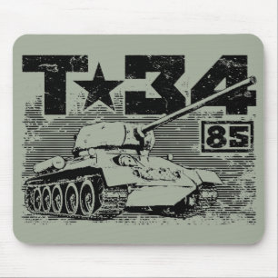 Mousepad T-34-85 Tanque médio soviético
