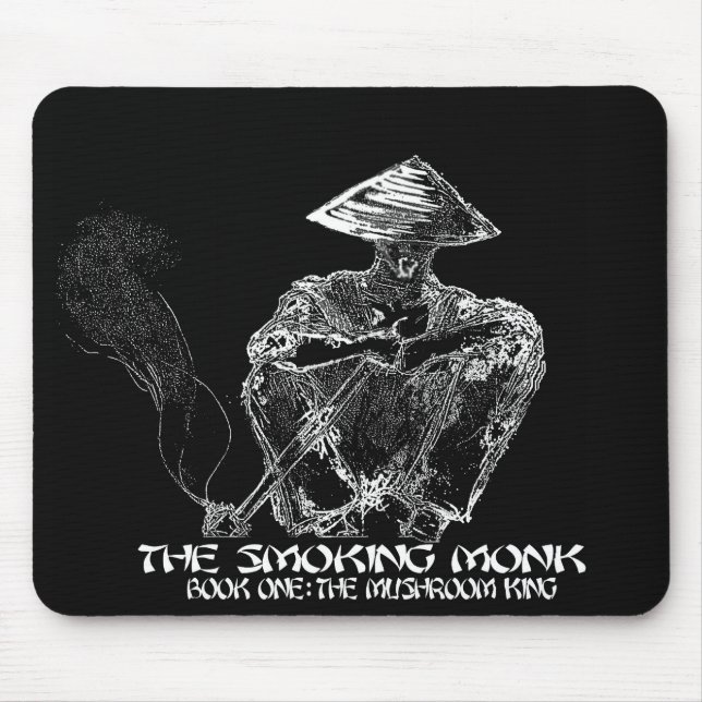 Mousepad T.D.A.C o tapete do rato de fumo da monge (Frente)