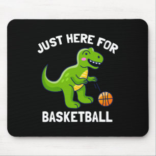 Mousepad T-rex Divertido Só Aqui Para Bysketbyll Dinosaur