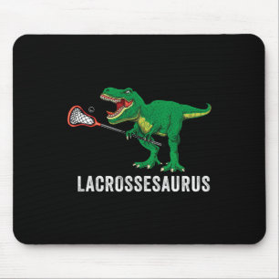 Mousepad T Rex Lacrosse Divertido Dinossauro Lax Meninos Ti