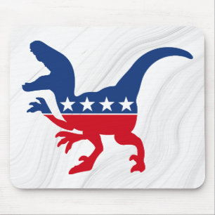 Mousepad T-Rex Patriótico Anti-Política