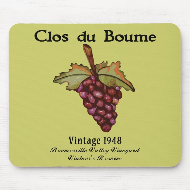 Mousepad T-shirt 1948 & presentes do ano do nascimento (Frente)