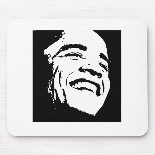 Mousepad T-shirt de Barack Obama (Frente)
