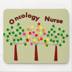Mousepad T-shirt e presentes da enfermeira da oncologia