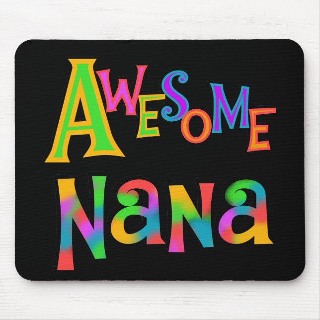 Mousepad T-shirt e presentes impressionantes de Nana (Frente)