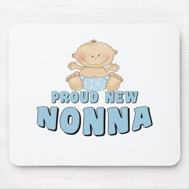 Mousepad T-shirt NOVO ORGULHOSO de Nonna (Frente)