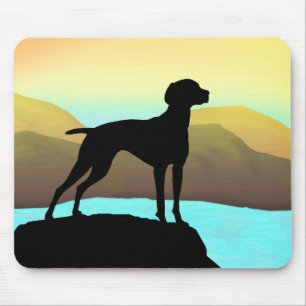 Mousepad T-shirt, roupa & presente de Vizsla do Waterside