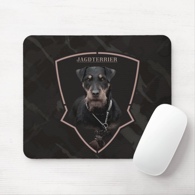 Mousepad T-Shirt Truc (Jagdterrier) Caça Alemã (Com mouse)