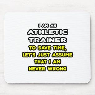 Mousepad T-Shirts de treino atlético engraçado