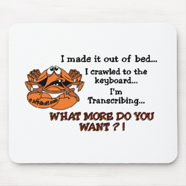 Mousepad TA Crabby (Frente)