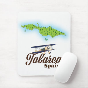 Mousepad Tabarca Espanha Belo mapa