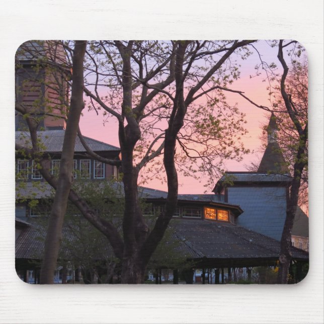 Mousepad Tabernacle and Church Sunrise - Martha's Vineyard (Frente)