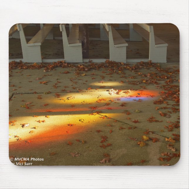 Mousepad Tabernacle Leaves and Light - Vineyard de Martha (Frente)
