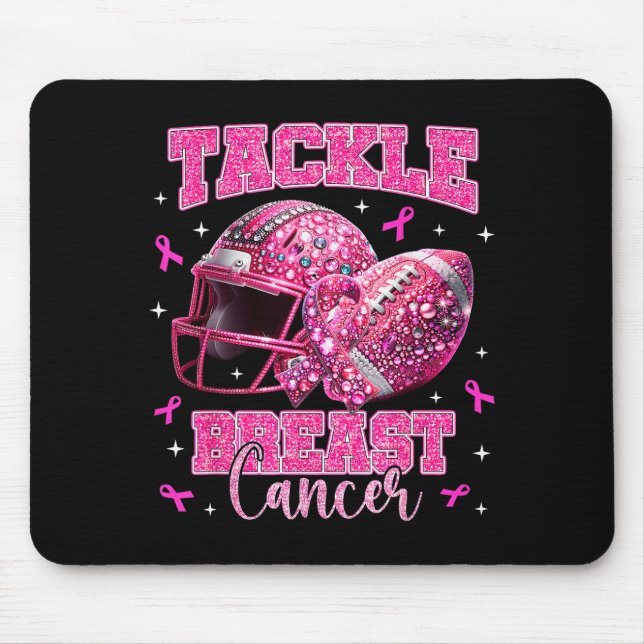 Mousepad Tackle Breast Cancer Awareness American Football N (Frente)