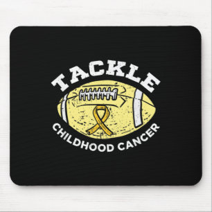 Mousepad Tackle de Futebol Conscientização sobre o Câncer I