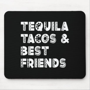 Mousepad Taco engraçado e o traje cinco de maio do meu amig