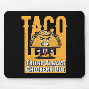 Mousepad Taco Trump Sempre Fala Frio De Memória Engraçado T