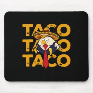 Mousepad Taco Trump Sempre Fala Galinha Engraçado Trump