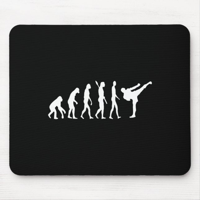 Mousepad Taekwondo Mma Evolution Judo Kung Fu Tkw Kickboxin (Frente)