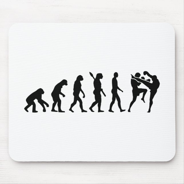 Mousepad Tailandês de Muay da evolução (Frente)