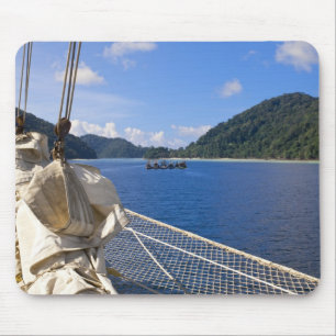 Mousepad Tailândia, Mar de Andamão. Navio clipper Star Fyer
