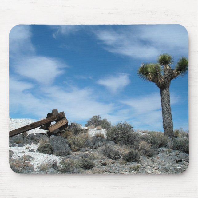 Mousepad Talc Mine Ruins com Joshua Tree (Frente)