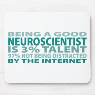 Mousepad Talento do neurocientista 3%