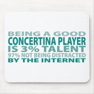 Mousepad Talento sanfona do jogador 3%