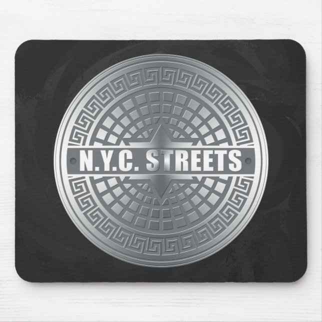 Mousepad Tampa de Inspeção NYC (Frente)