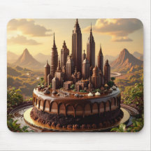 Tampa de Mouse Chocolate City