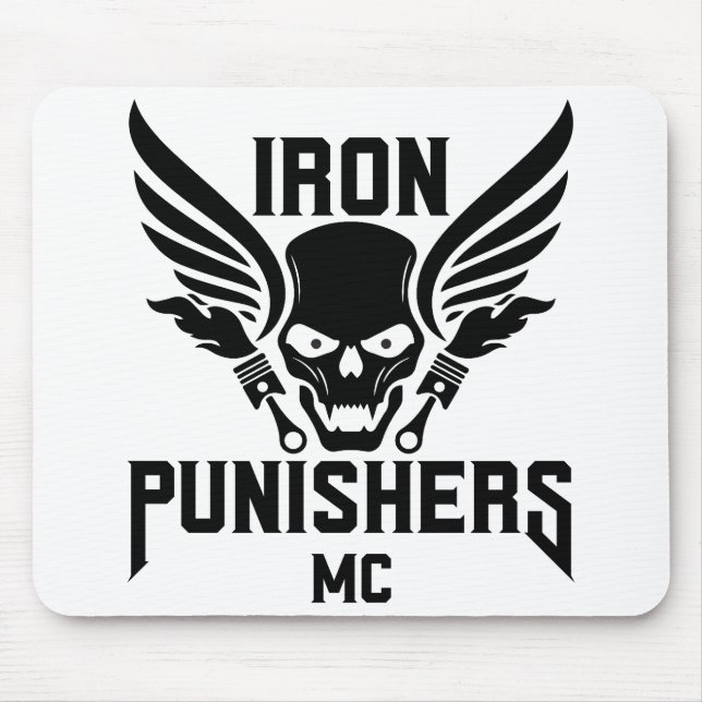 Mousepad Tampa de Mouse Ciara St. James Iron Punishers (Frente)