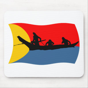 Mousepad Tampa de Mouse da Tribo Clatsop