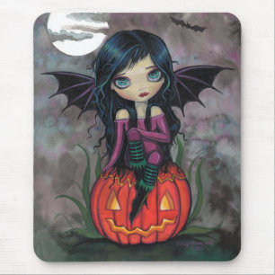 Mousepad Tampa de Mouse de Halloween Pumpkin Pixie