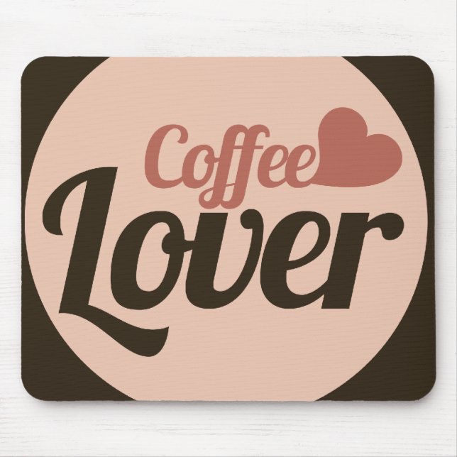 Mousepad Tampa do café (Frente)