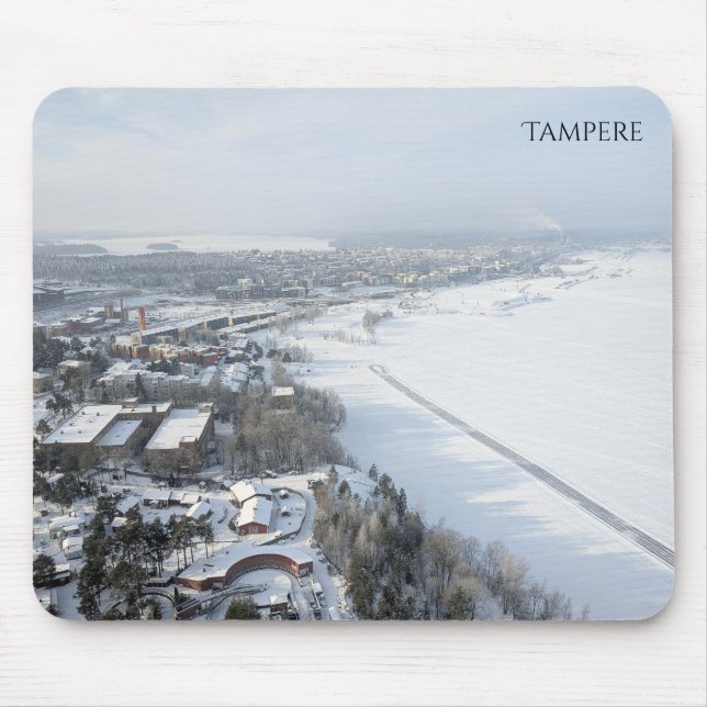 Mousepad Tampere no Inverno (Frente)
