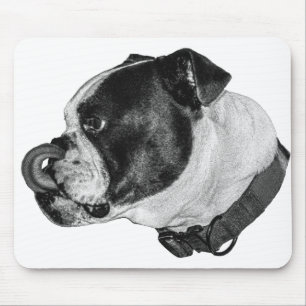 Mousepad Tampo de mesa Bulldog Calmo