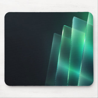 Mousepad Tampo de Mouse Abstrato de Vidro Fosco Esmeralda T