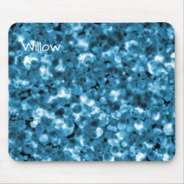 Mousepad Tampo de Mouse Abstrato Verde Azulado