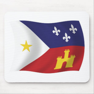 Mousepad Tampo de Mouse Bandeira da Acadiana